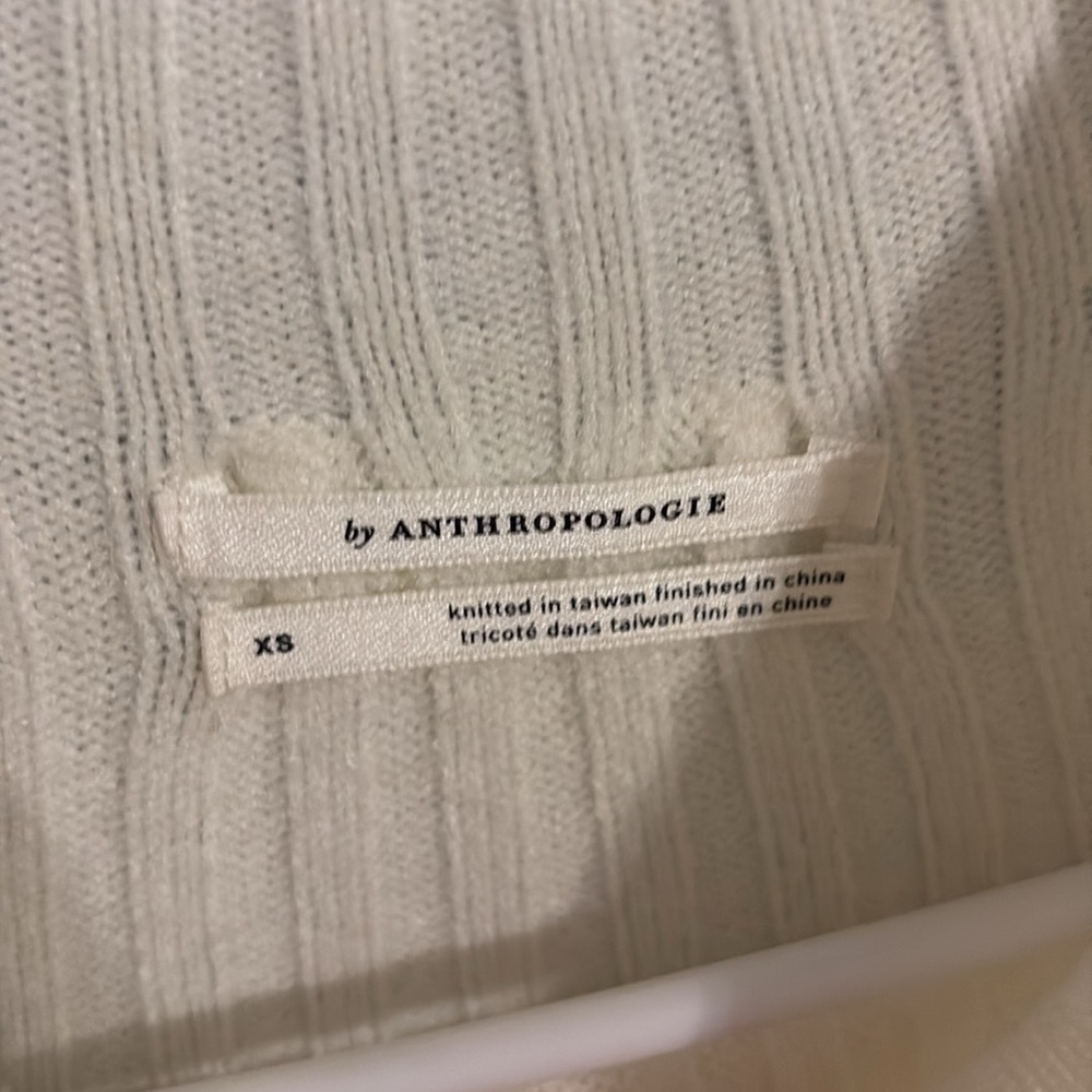 Anthropologie mock turtle neck sweater, size XS - Picture 2 of 6